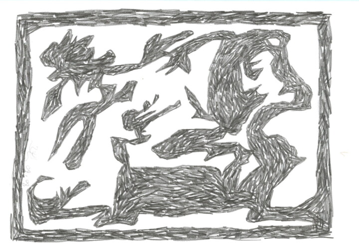 Dessein? 2008-47 图画, 5.7x8.3 in