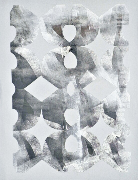 Collage Ostblock 5 - 65x50cm ('20) 拼贴, 25.6x15.8 in