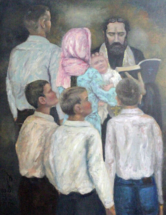 Таинство Malarstwo, 35,4x27,6 in