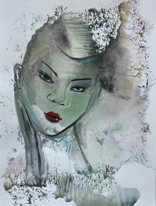 Awakening of spring 绘画, 12x9 in