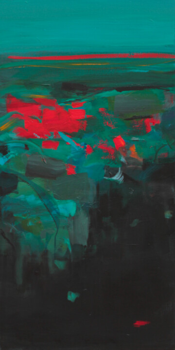 Passion and love II 미술작품, 39.4x19.7 in