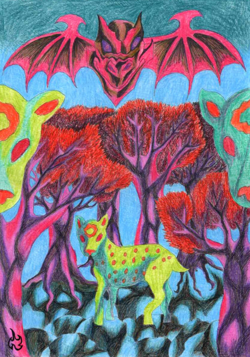 Quête de la nature Resim, 16,5x11,7 in