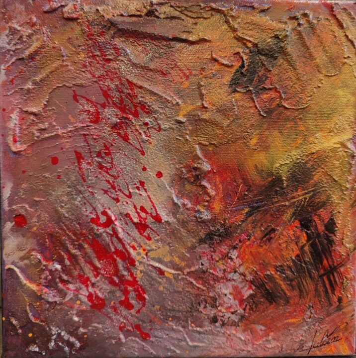 绘画,  7.9x7.9 in 