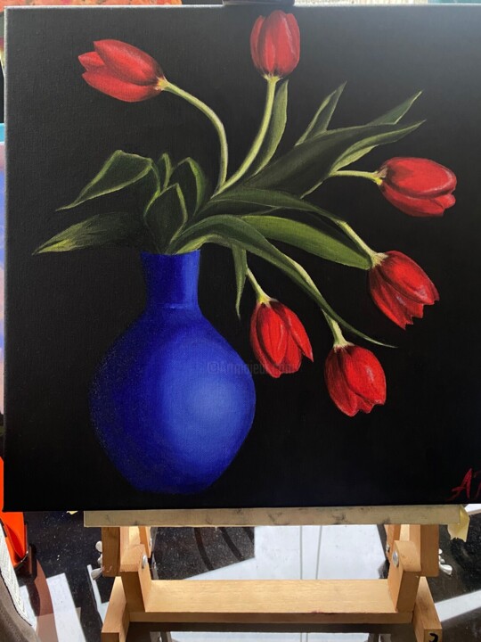 Artwork's surface or texture