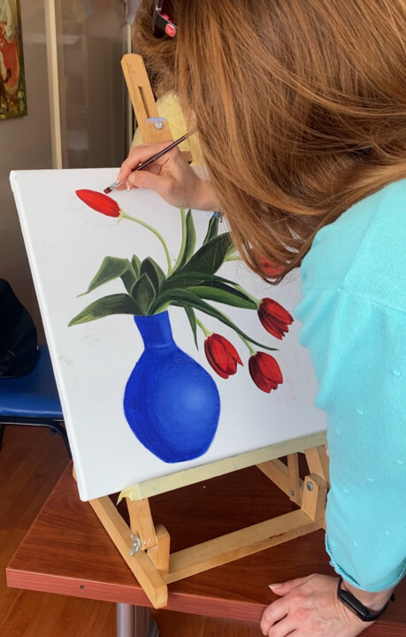 Steps of the making of the work