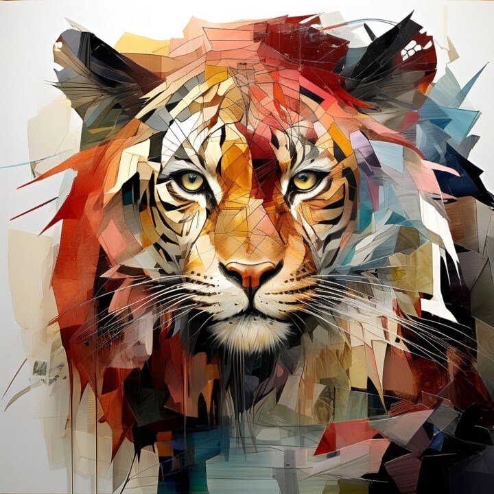 Empire déchu, Le Tigre de papier mâché 数字艺术