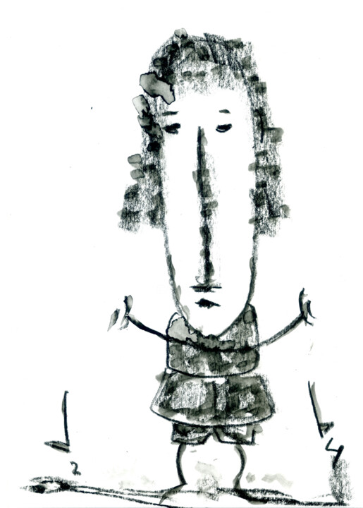 绘画,  8.3x5.8 in 