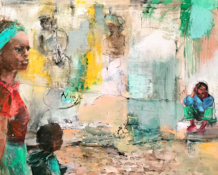 MUR DE CUBA 绘画, 19.7x23.6 in