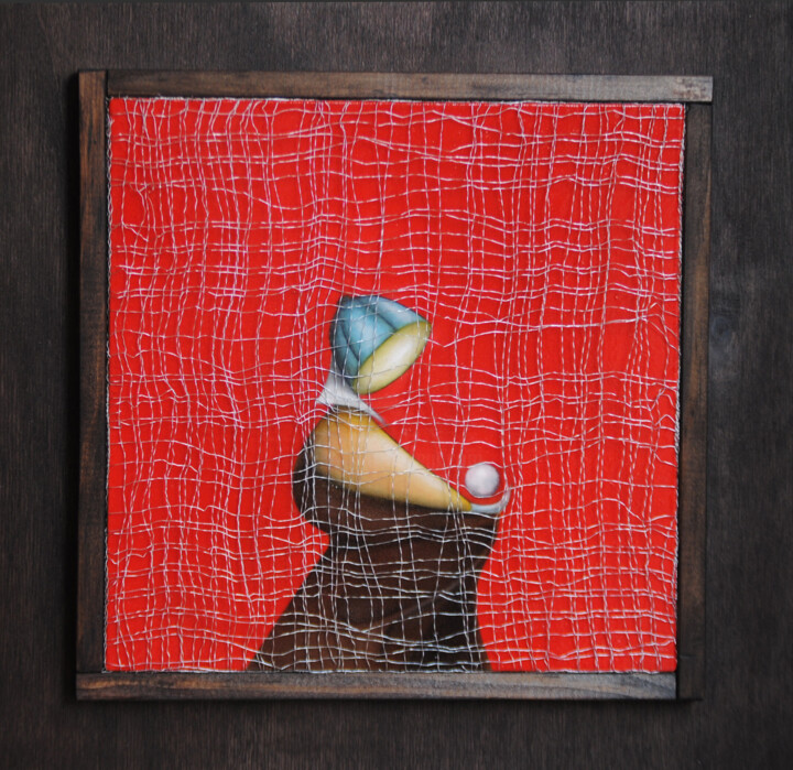 Maternità 绘画, 7.9x7.9 in
