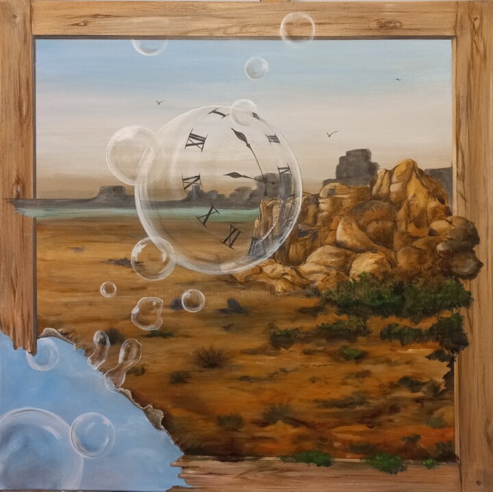 绘画,  27.6x27.6 in 