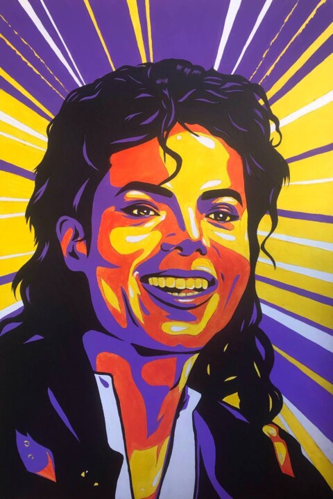 Icon of the era Schilderij, 23,6x15,8 in