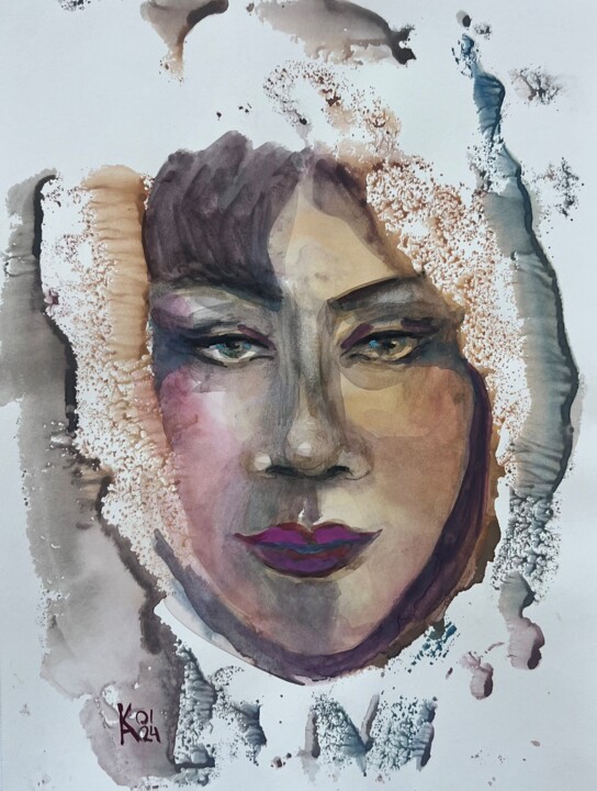 Northern women 绘画, 12x9 in