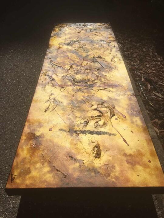 Surface ou texture de l'œuvre