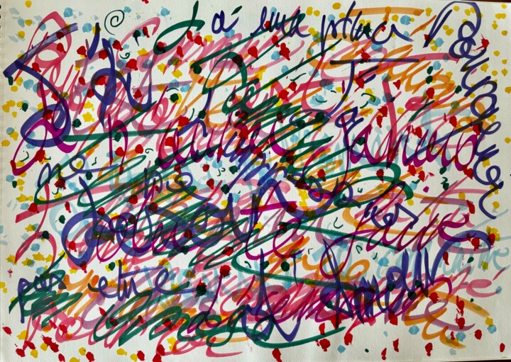 Purple Love 图画, 11.8x16.7 in
