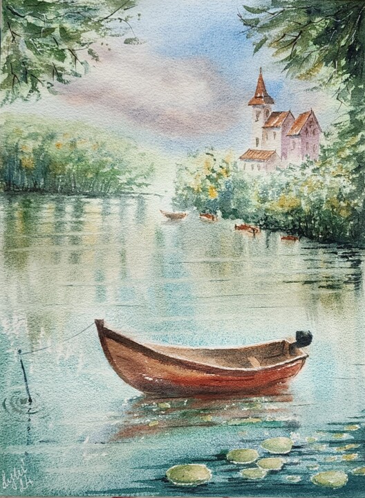 Boat Tablo, 12,2x9,1 in