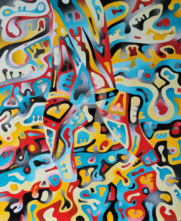 Passo di Danza 绘画, 23.6x19.7 in