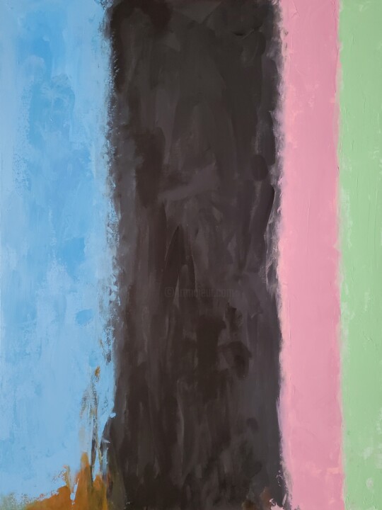 Painting titled "Homage To Matisse I…" by Joyce Fournier, Original Artwork, Acrylic Mounted on Wood Stretcher frame