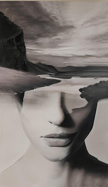 绘画,  39.4x19.7 in 