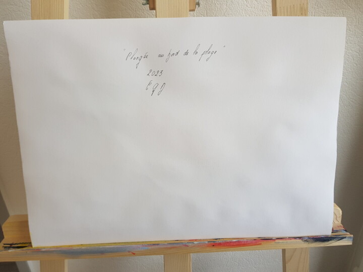 Arrière de l'œuvre