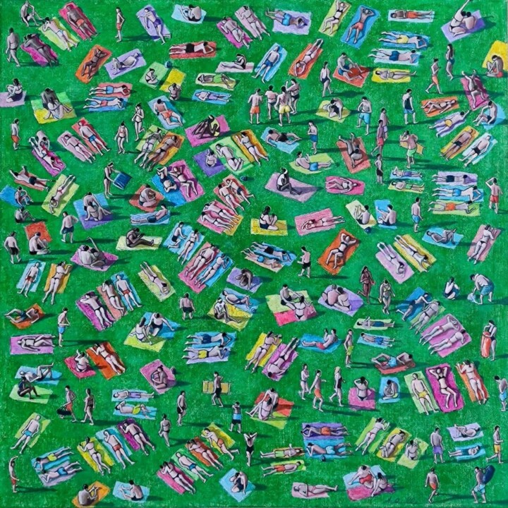 绘画,  31.5x31.5 in 