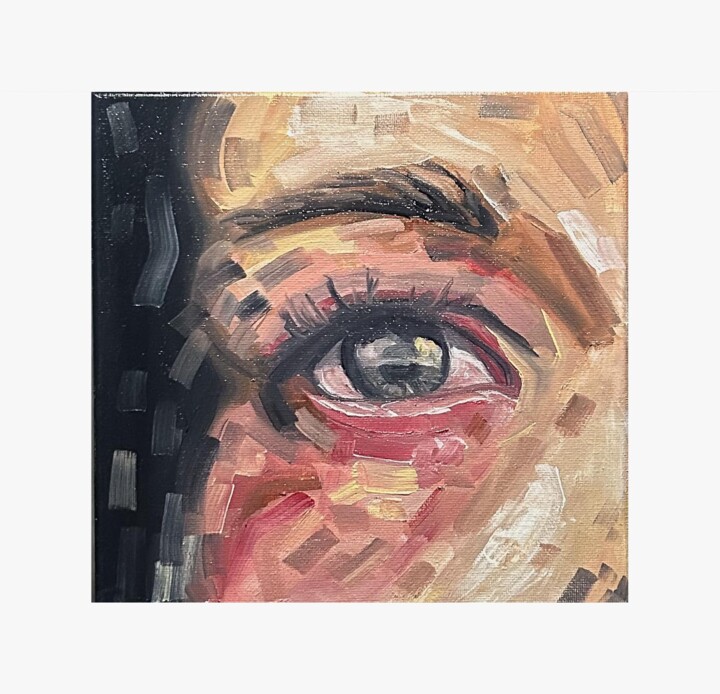 绘画,  7.9x7.9 in 