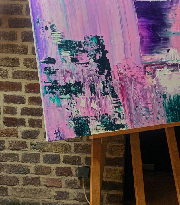 Artwork's surface or texture