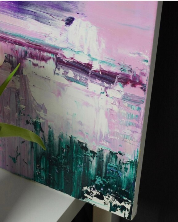 Artwork's surface or texture