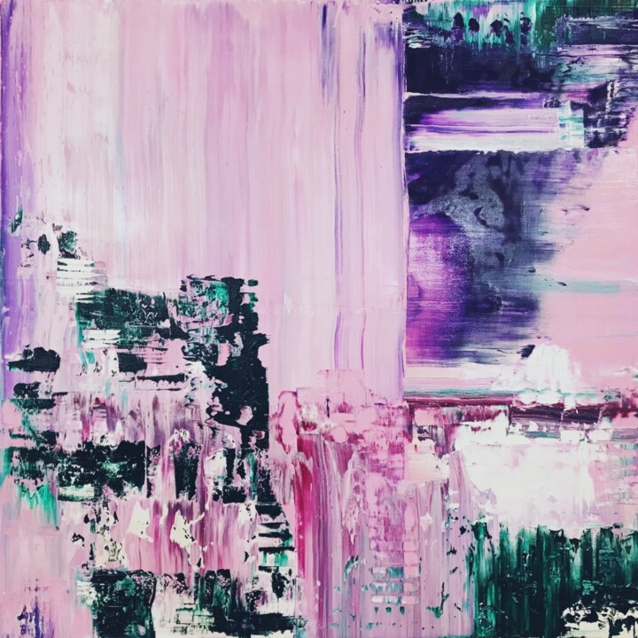 Painting titled "Parting. Postscript…" by Svitlana Andriichenko, Original Artwork, Oil Mounted on Wood Panel