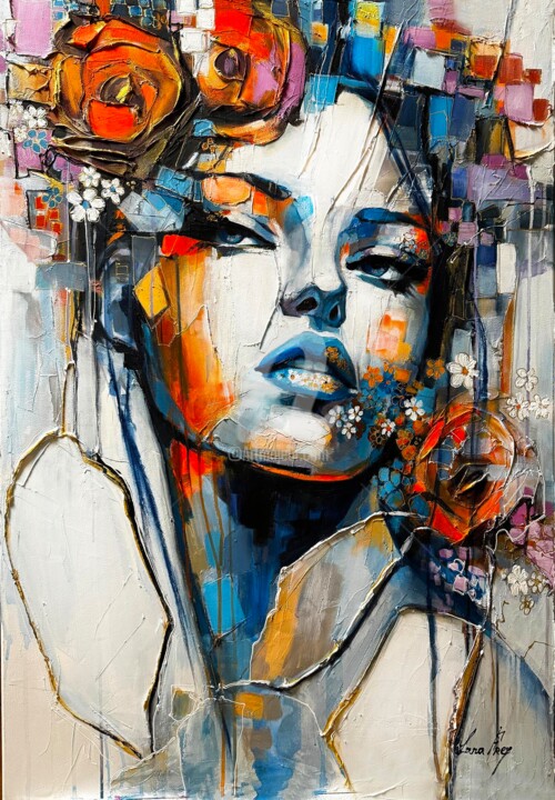 AROMAS OF EMOTION 绘画, 39.4x27.6 in