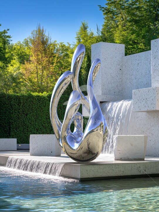 Lifeforms#4(Large edition) Sculptuur, 86,6x44,5 in