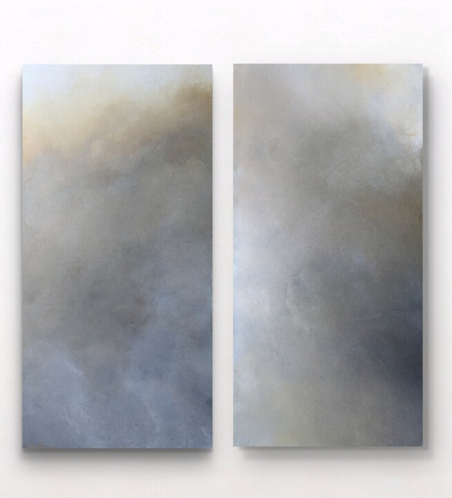Distant Echoes 绘画, 37.4x37.4 in