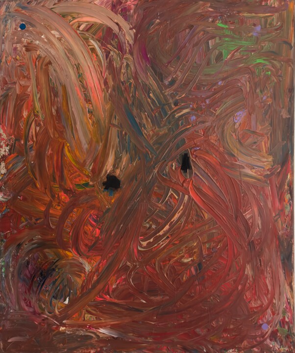 Primordial Force of Being Painting, 47.2x39.4 in