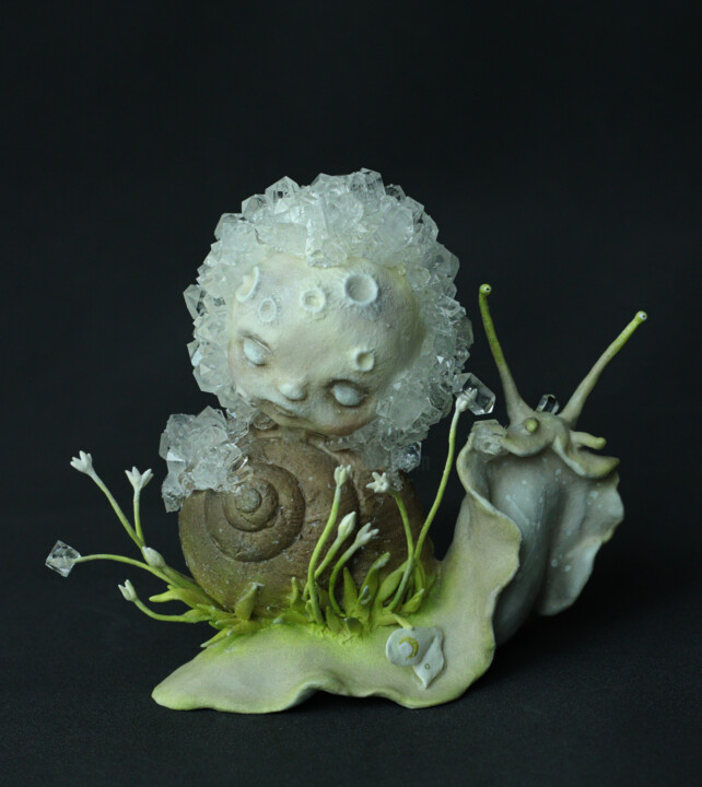 Moon Thief 2 | Crystallized Sculpture 雕塑, 3.5x4.7 in