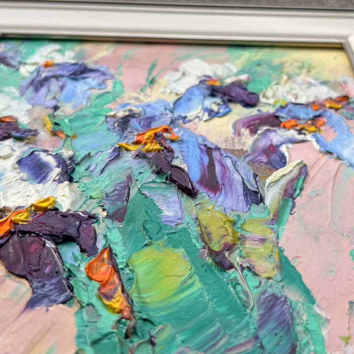 Artwork's surface or texture
