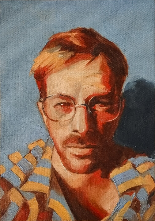 Oil portrait 0924-01 绘画, 8.3x5.9 in