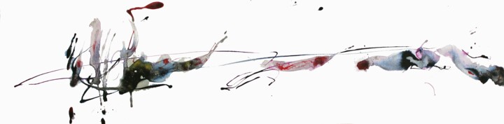 SKETCH#415 绘画, 8x32.5 in