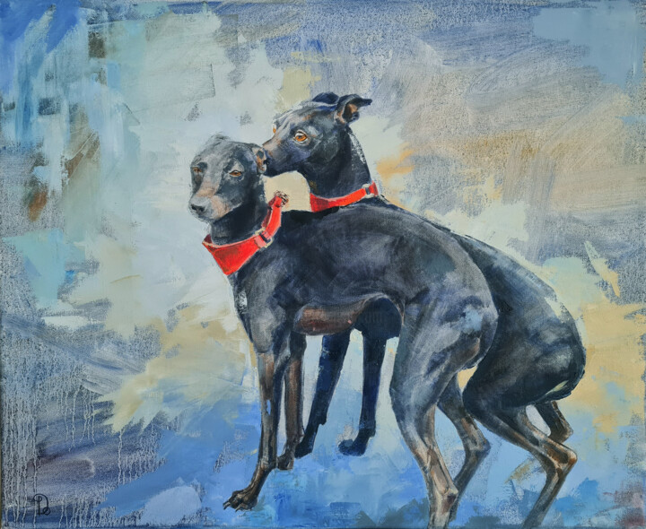 绘画,  19.7x24 in 