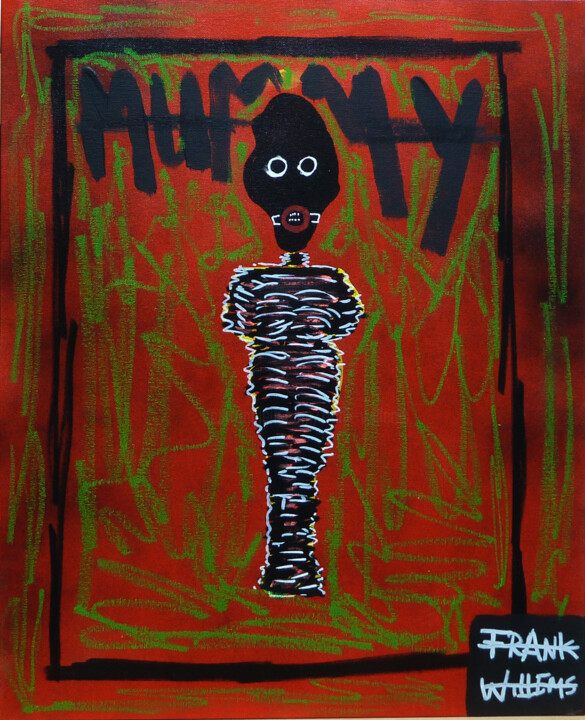 BDSM MUMMY 绘画, 19.7x15.8 in