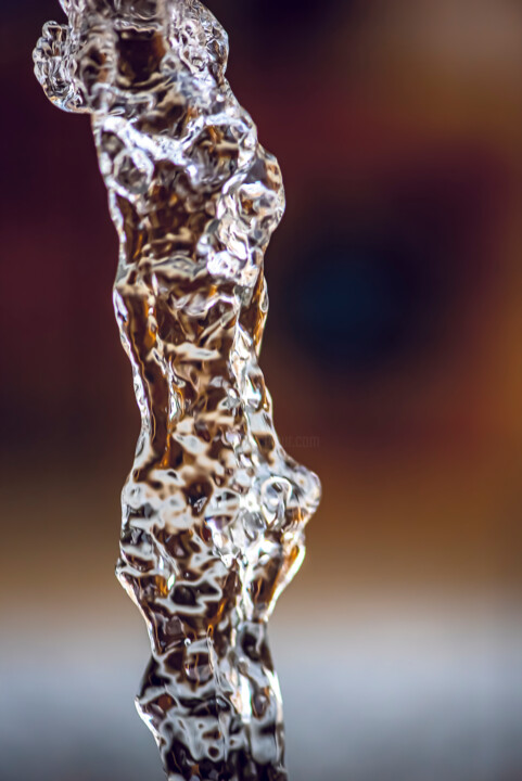 제목이 "A TRAVERS L'EAU 2"인 사진 Bruno Proietti로, 원작, 디지털 알루미늄에 장착됨
