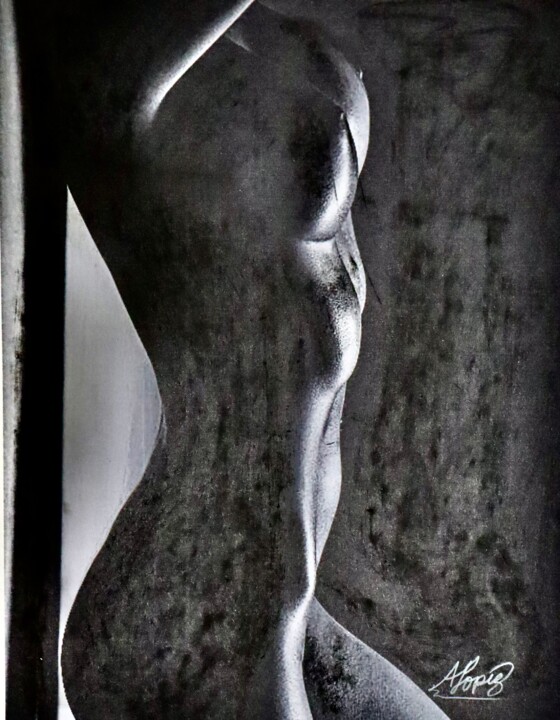 Awaiting 图画, 36x24 in