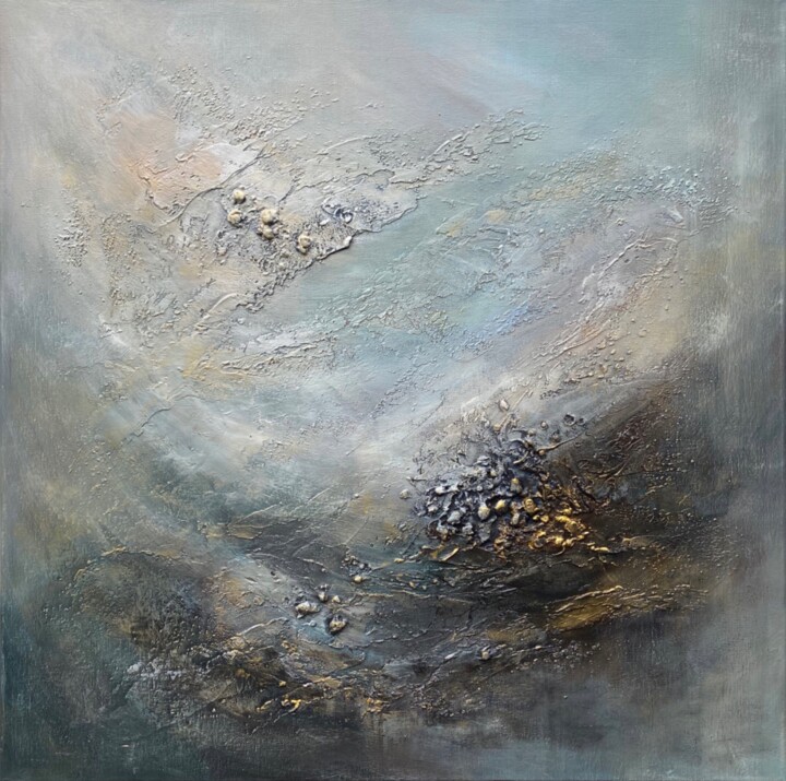 Тишина океана 绘画, 19.7x19.7 in