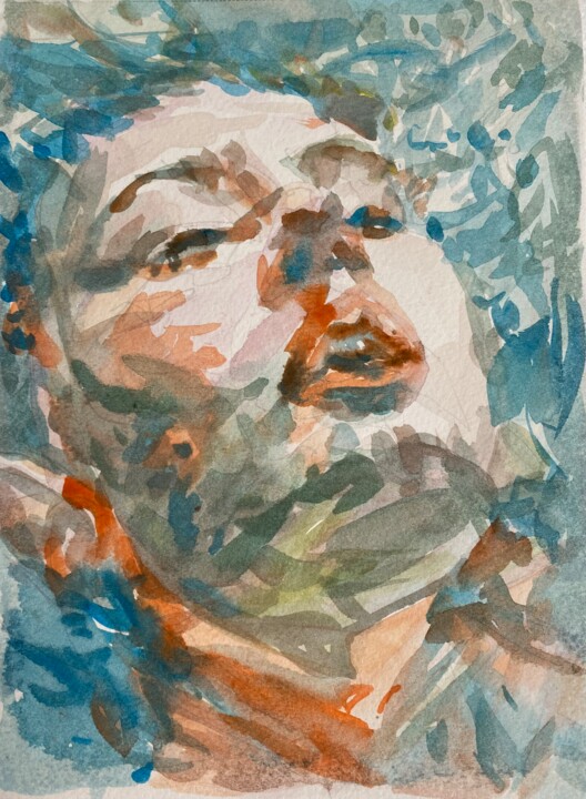 One of the happy things in life 绘画, 8.3x5.7 in