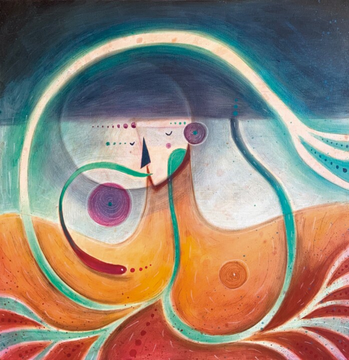 Nutrimento 绘画, 19.7x19.7 in