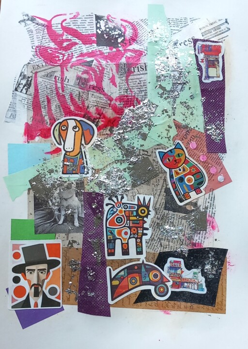 Limasol 2 Collages, 13.4x9.5 in