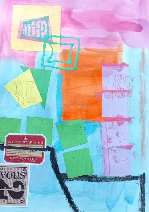 Collages,  13,4x9,5 in 