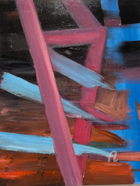 unanimous decision 绘画, 20x16 in