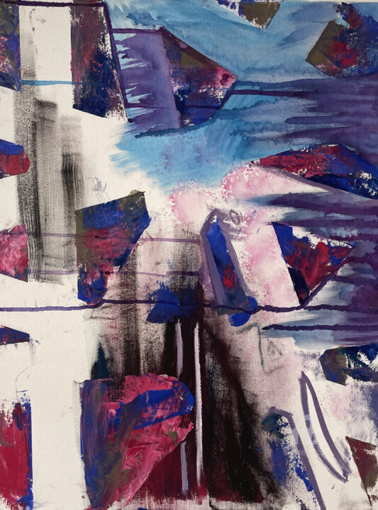 the business of unfinishing Schilderij, 20x16 in