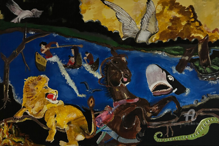 绘画,  24x36 in 