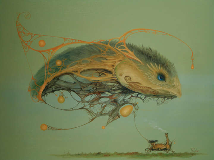 Eyes of the Dreamer 绘画, 23.6x31.5 in
