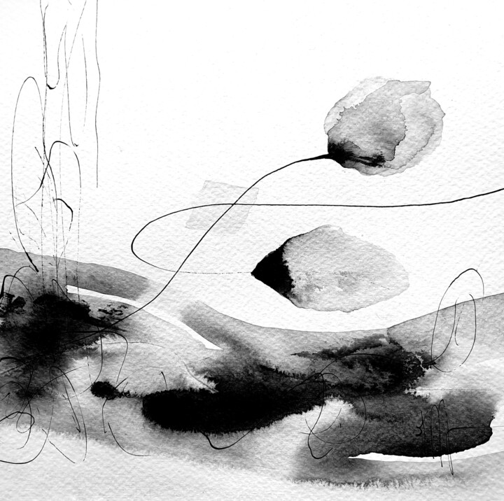 绘画,  7.9x7.9 in 